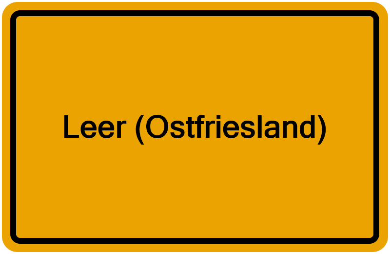 Handelsregisterauszug Leer (Ostfriesland)